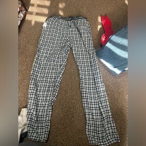 Calvin Klein plaid grey lounge/pajama pants